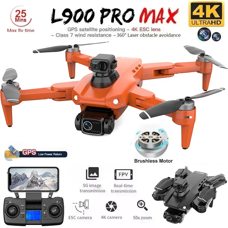 Drone Mapping - L900 Pro MAX GPS-Drohne 4K Professionelle