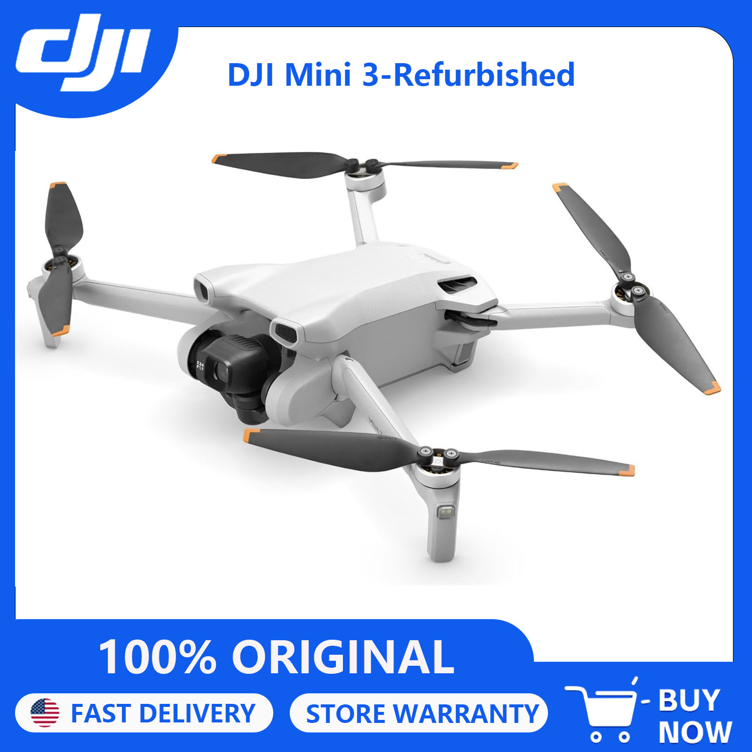 Drone Video Production - Generalüberholte DJI Mini 3 Drohnen mit
