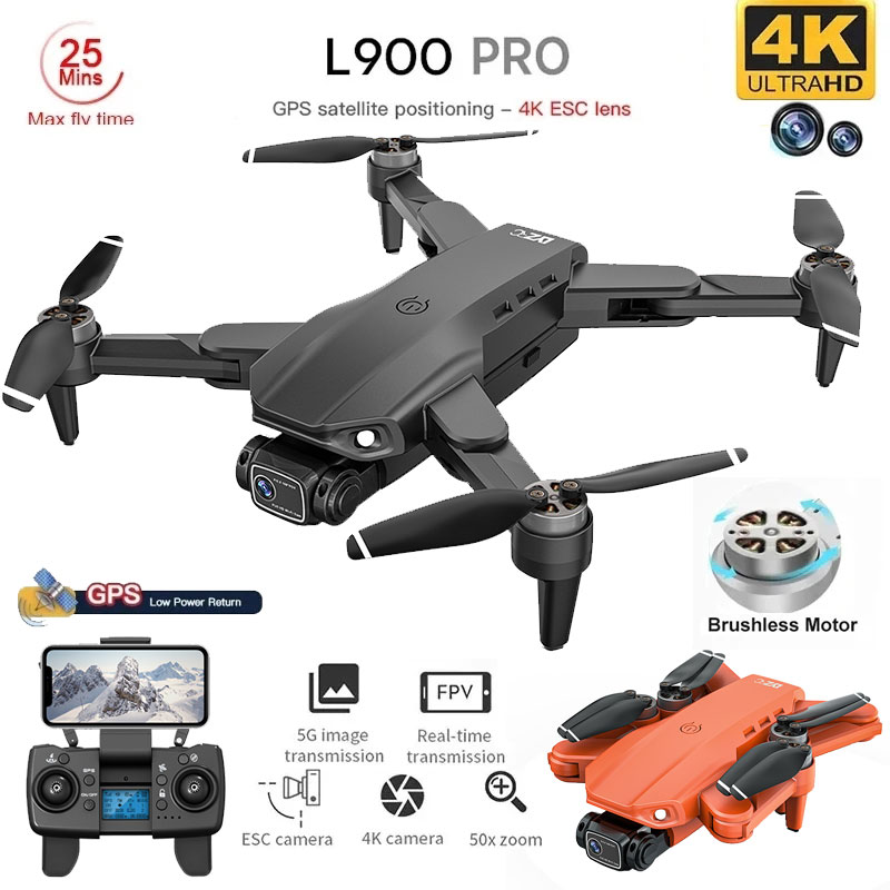 Drone Multispectral - L900 Pro GPS Drone 4K Professionelle