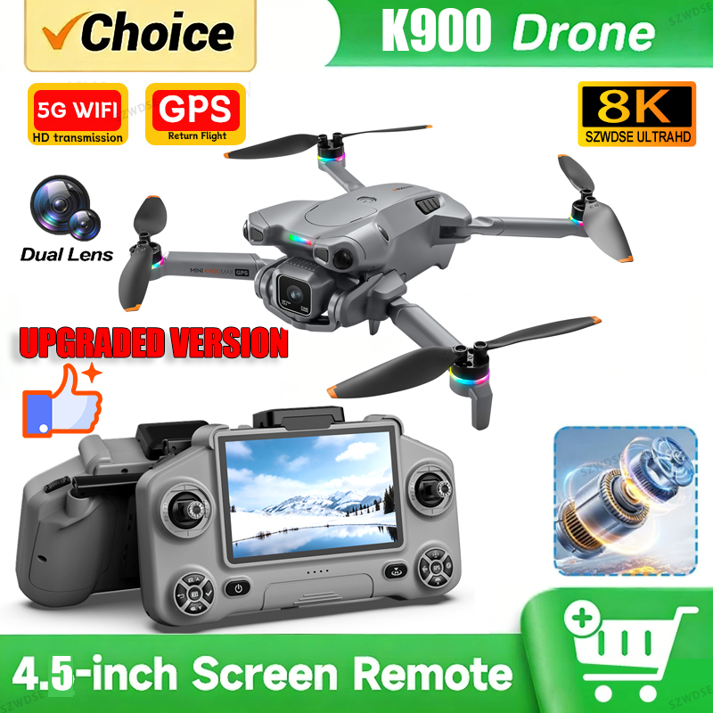 Drone Mapping - Neue K900 MAX GPS-Drohne mit 4K