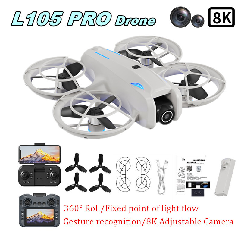 Drone Aerial Photography - L105 PRO Drohne mit 8K-Kamera, vollständiger