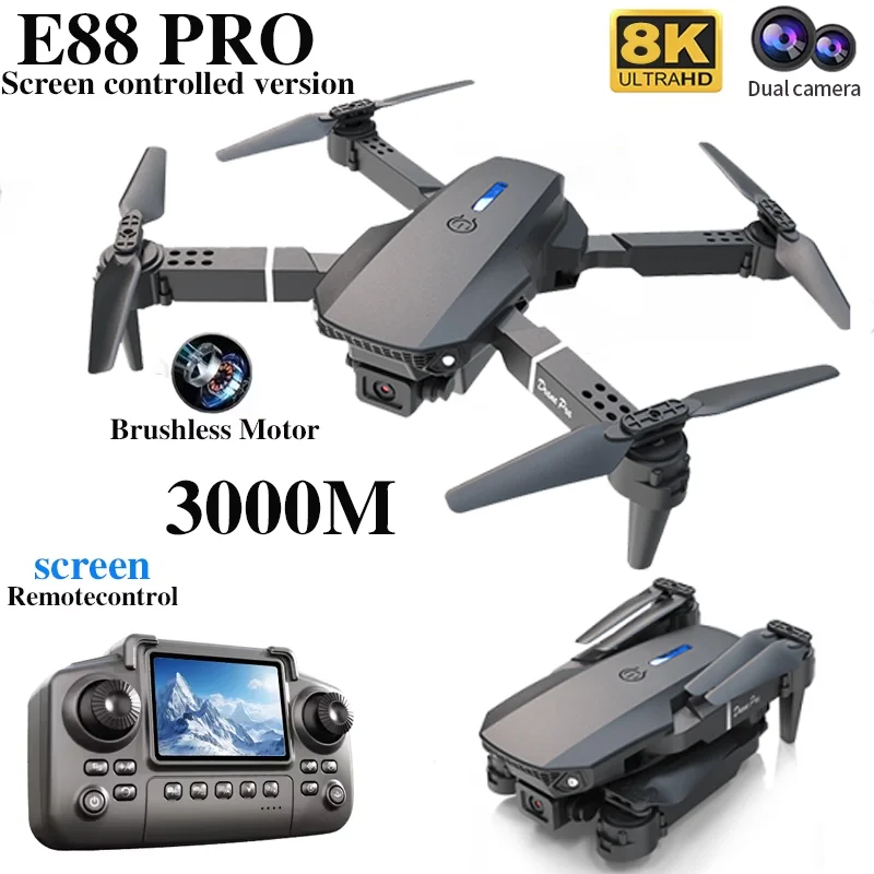 Professionelle E88 PRO Drohne  – Drone Cinematic Bewertung und Preis