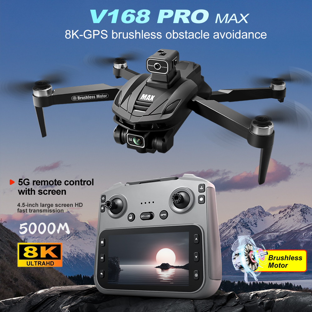 V168 PRO Max GPS Drohne 8K Pro – Drone Mapping Bewertung und Preis
