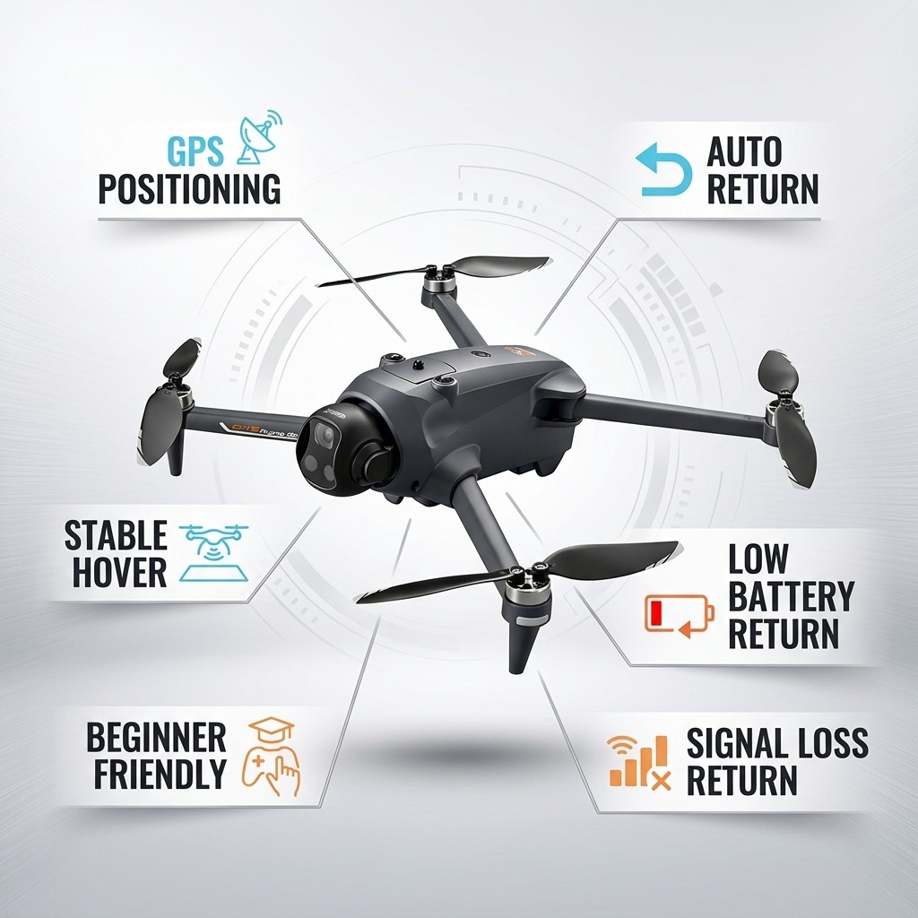 Potensic Drohne mit GPS, autom – Drone Mapping Bewertung und Preis
